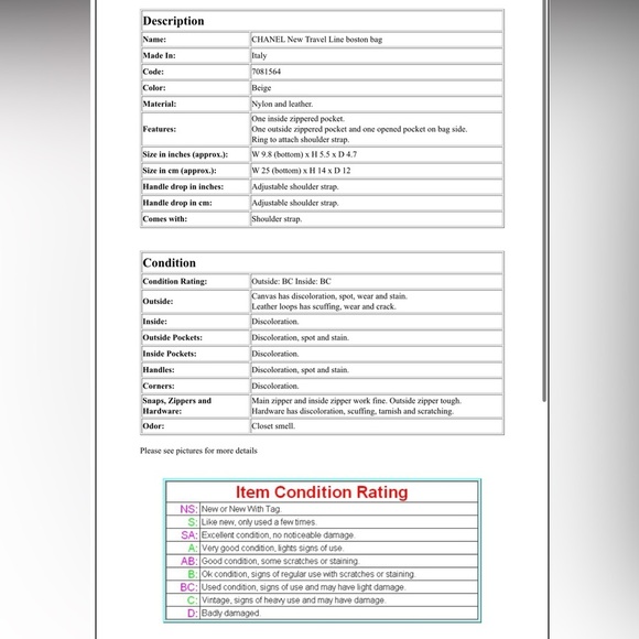 CHANEL Cream Shoulder Bag - Picture 16 of 16